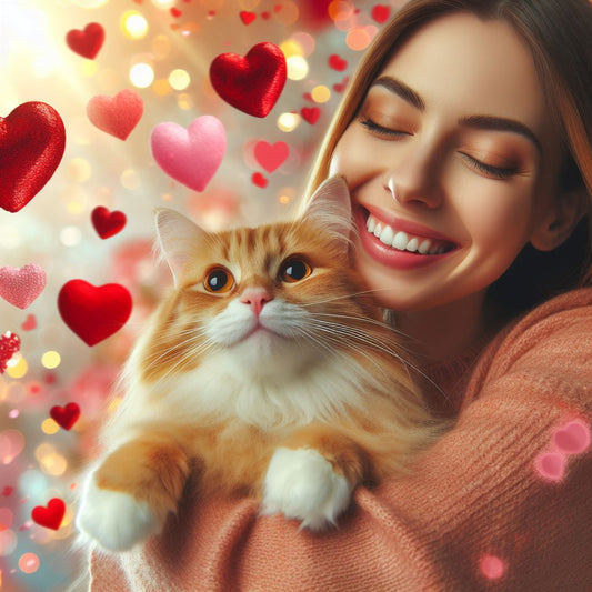 La Magie Féline de la Saint-Valentin : L'Amour à Quatre Pattes