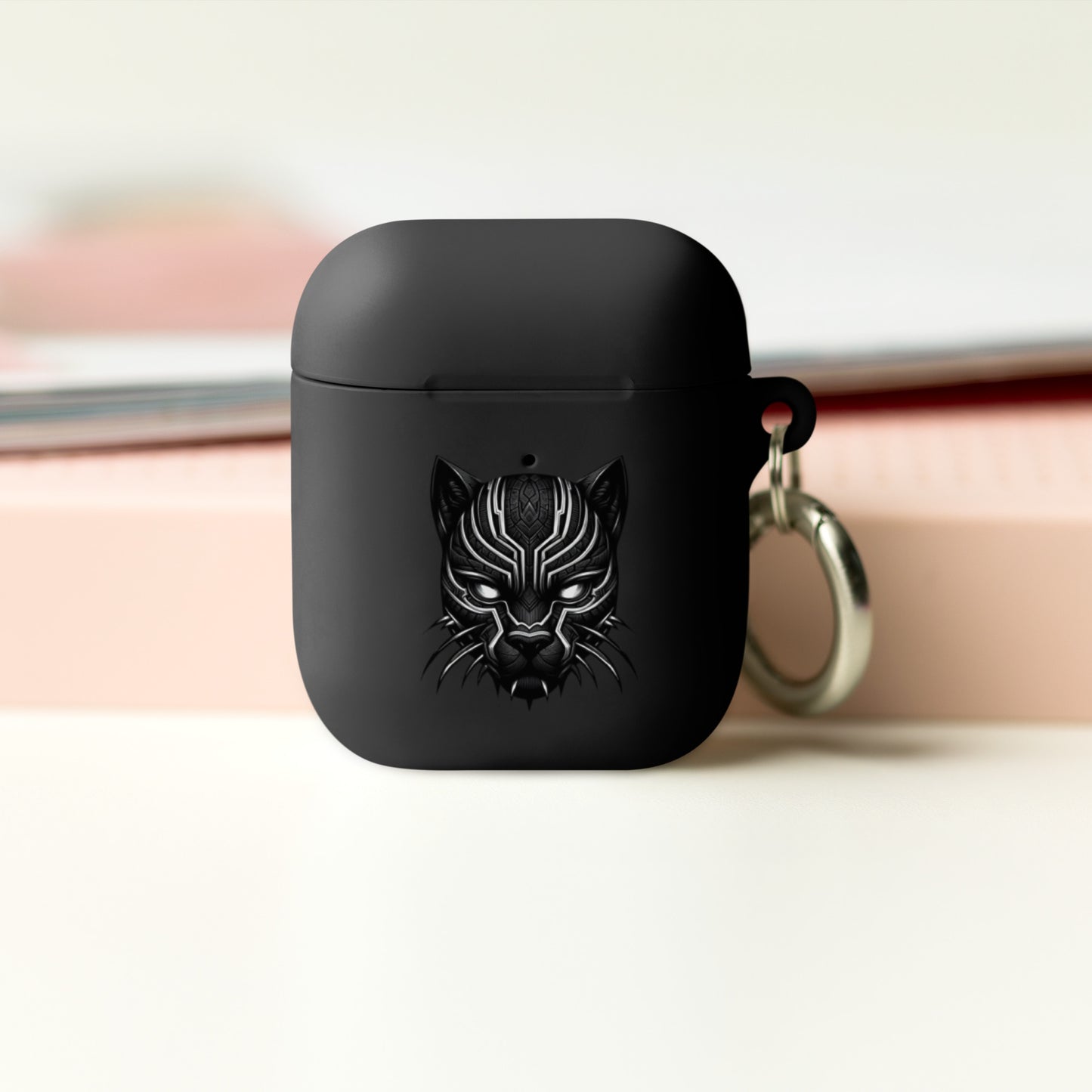 Boîtier de charge pour AirPods® Cat Super Héro Black Panther