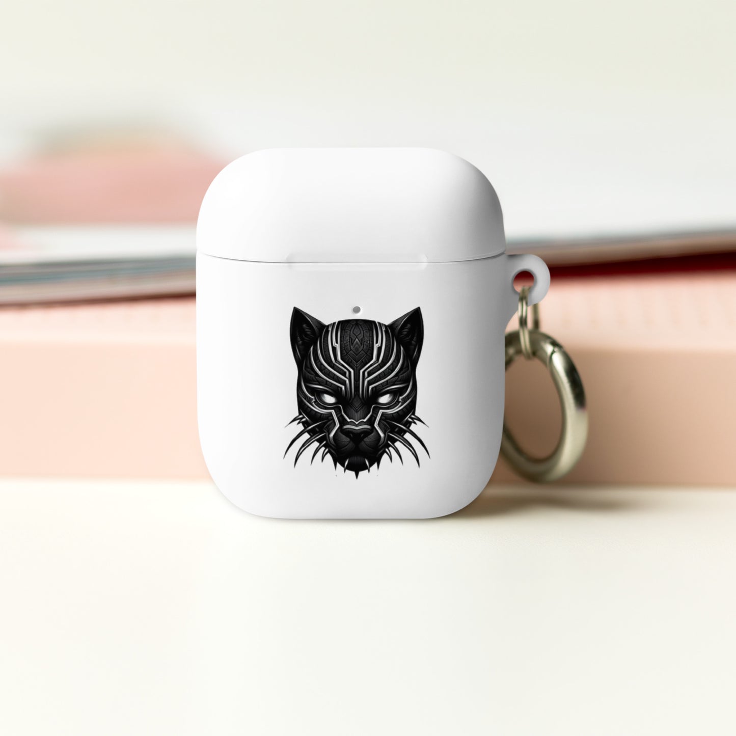 Boîtier de charge pour AirPods® Cat Super Héro Black Panther